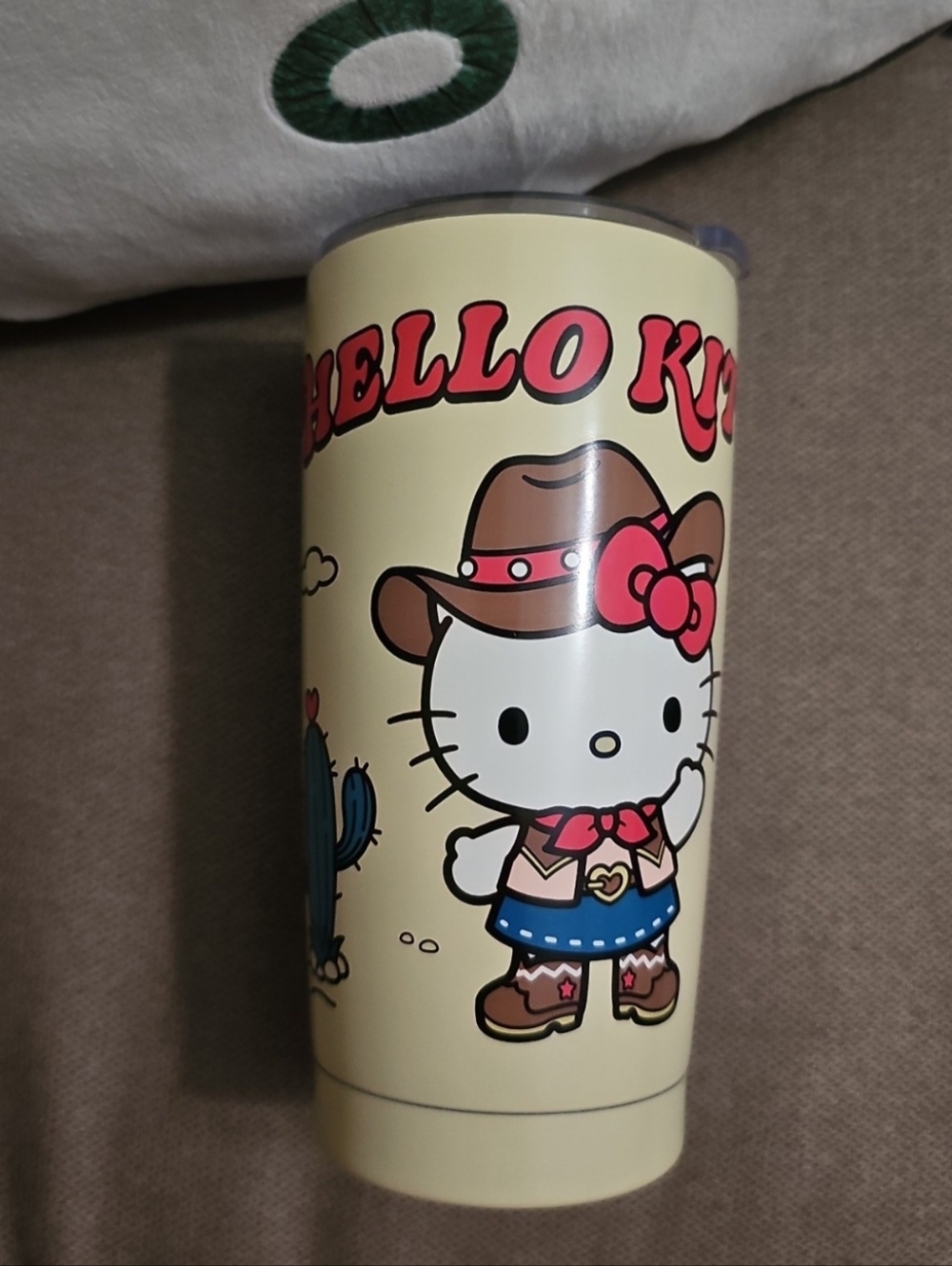 Hello Kitty Western Tumbler 20oz NWT
